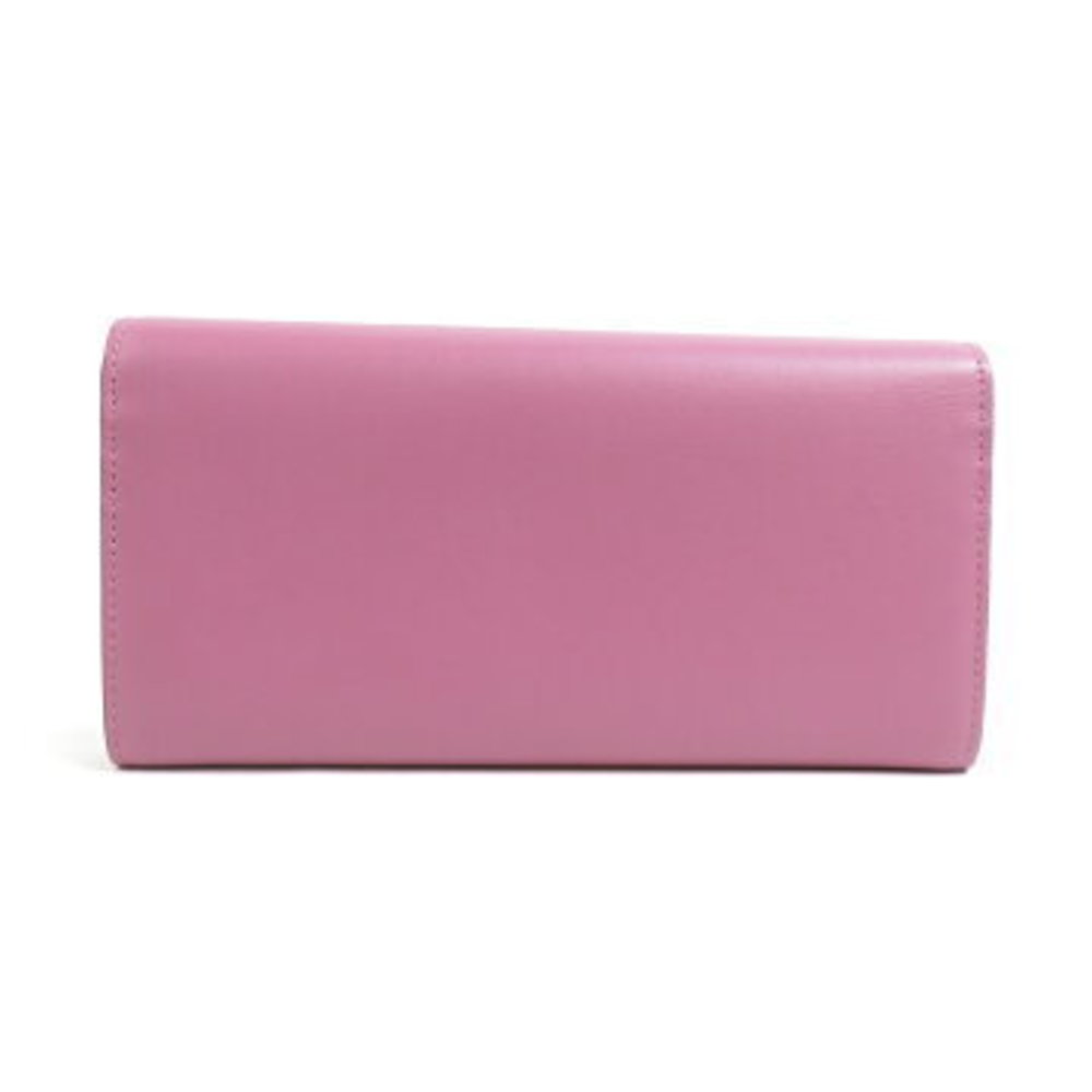 Salvatore Ferragamo Vara Ribbon Leather Long Wallet Purple - Picture 2 of 5